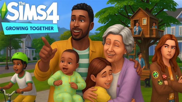 Discover the joy of family life with the growing together sims 4 expansion